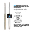 Spyder Hex10 1/2 TCT Quick Change Hole Saw Arbor Assembly Rapid Core Eject™