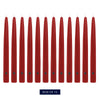 Colonial Candle 12 Red Handipt Taper, 12 Pack