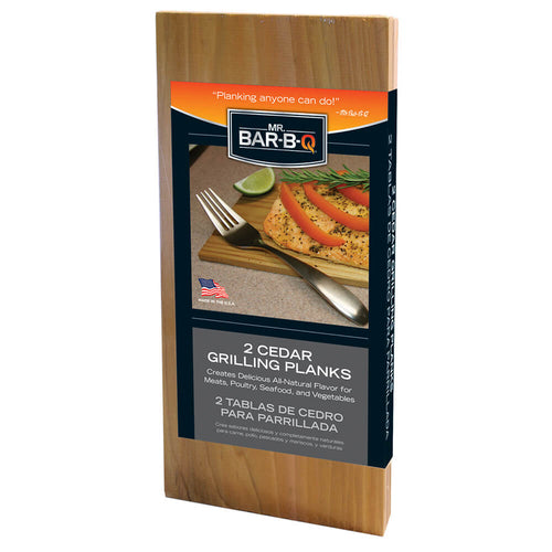 Mr. Bar-B-Q Cedar Grilling Planks