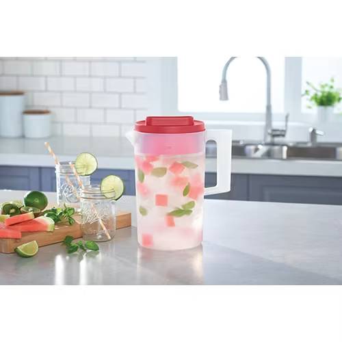 Rubbermaid Simply Pour® Pitcher, Plastic Pitcher with Multifunction Lid