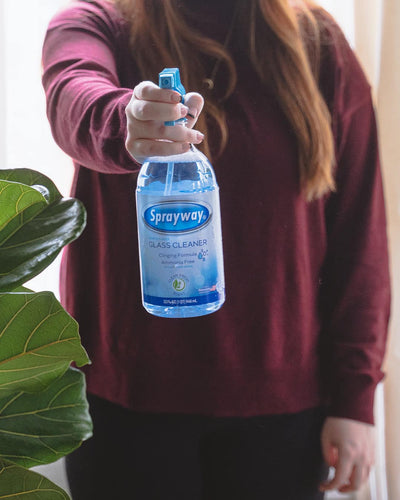 Sprayway Glass Cleaner Clinging Spray