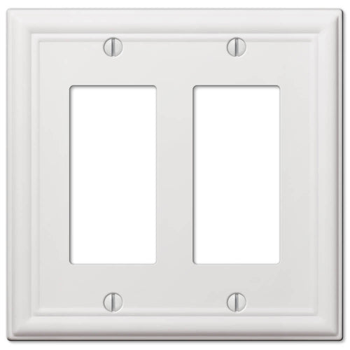 Amerelle Chelsea - White Decorative Wallplate