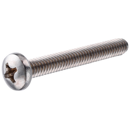 Hillman 18-8 Stainless Steel Pan Head Phillips Machine Screw #6-32 x 1/2