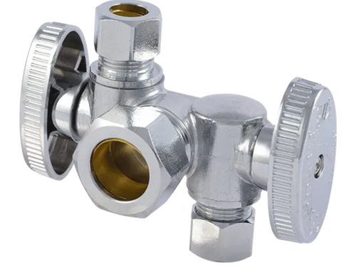 Sharkbite Compression Dual Shut-off