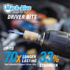 Spyder 7-Piece Metric Impact Driver Hex Bit Set (2, 2.5, 3, 4, 5, 5.5, 6mm) Mach-Blue®