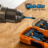 Spyder 7-Piece Metric Impact Driver Hex Bit Set (2, 2.5, 3, 4, 5, 5.5, 6mm) Mach-Blue®