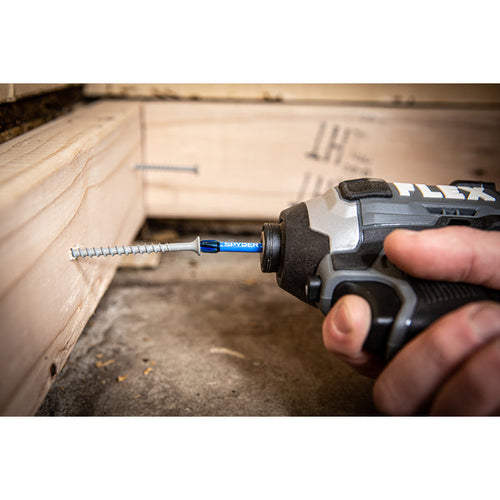 Spyder 7-Piece Impact Driver Torx Bit Set (T10, T15, T20, T25, T30, T35, T40) Mach-Blue™