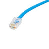 Gardner Bender 50 TelCom RJ-45 Cat 6 Modular Plugs, 8-Position, 8-Contact, Rounded Cable, Solid Wire
