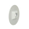 Hubbell Round Weatherproof Cluster Cover, One 1/2 in. Threaded Outlets, White