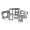 Leviton 1-Gang Decora Plus/GFCI Wallplate, Standard Size, Magnetic Stainless Steel, C-Series