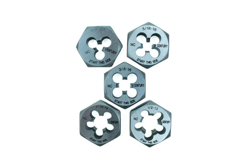 Century Drill And Tool 12 Piece Fractional Tap & Die Set