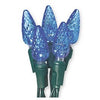 Christmas LED Light Set, C6, Commercial-Grade, Blue, 50-Ct.