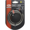 Bell Sports Watchdog 5 Ft. x 8mm 4-Digit Preset Combination Bicycle Lock