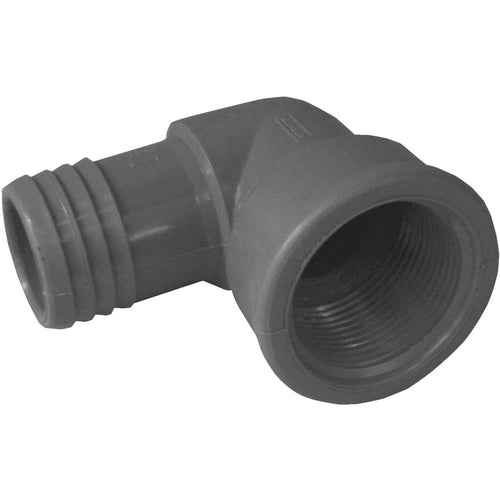 Boshart 1-1/4 In. x1-1/4 In. FIP Polypropylene Insert Elbow