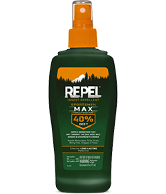 REPEL® INSECT REPELLENT SPORTSMEN MAX FORMULA® 40% DEET (PUMP SPRAY)