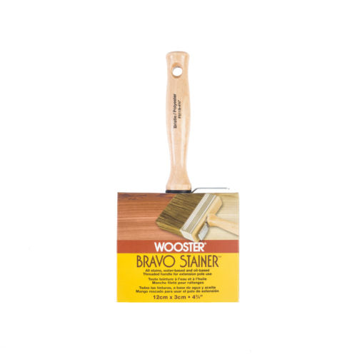 Wooster Brush Bravo Stainer™ Bristle/Poly Brush  5-1/2