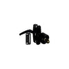 National 178806 Satin Black Keyed Knob Latch, Visual Pack 1308