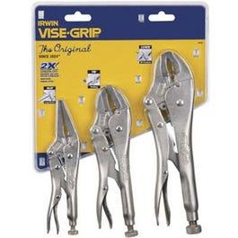 3-Pc. Locking Plier Set