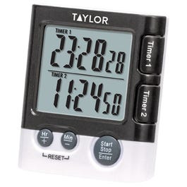 Digital Timer/Clock, Dual-Event, 1 AAA