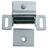 Cabinet Catch, Magnetic, Aluminum, 2-Pk.