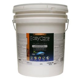 Platinum Interior Paint & Primer In One, Pure White Pastel Base, Eggshell, 5-Gallons