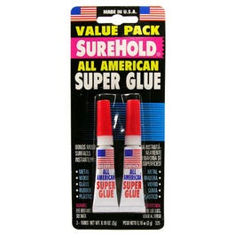 All American Super Glue, 3-gm. Tube, 2-Pk.