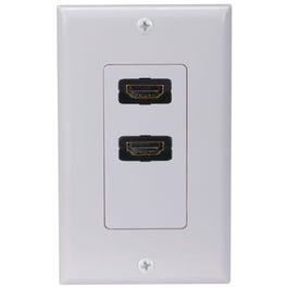 HDMI Dual Wall Plate
