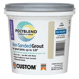 Non-Sanded Repair Grout, Bright White, 1-Lb.