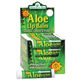 Aloe Lip Balm, SPF 15