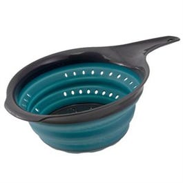 Collapsible Colander, Teal/Gray, 2-Qts.