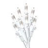 Christmas LED Light Set, Warm White/White Wire, 100-Ct.