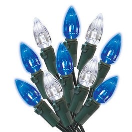 LED Light Set, C3, Cool White & Blue, 70-Ct.