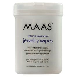 Jewelry Wipes, Lavender Scent, 25-Ct.