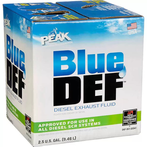 BlueDEF 2.5 Gal Platinum Diesel Exhaust Fluid