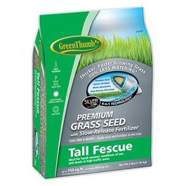 Premium Coated Tall Fescue Grass Seed, 3-Lbs., Covers 750 Sq. Ft.