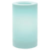Indoor/Outdoor Candle, Blue, 3 x 5-In.