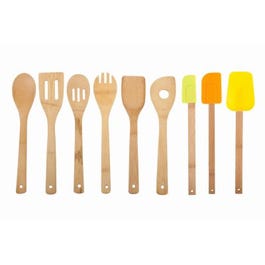 Bamboo Utensil Set, 9-Pc.