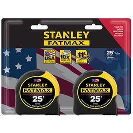 25-Ft. Fatmax Tape Measures, 2-Pk.