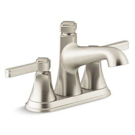 Georgeson Lavatory Faucet, Double Handle, Brushed Nickel