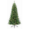 Artificial Pre-Lit  Christmas Tree, 300 Color-Changing LED Lights, 7-Ft.