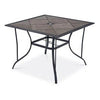 Everett Tile-Top Patio Dining Table, 38 x 38-In.