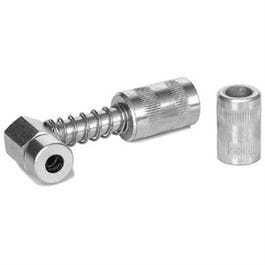 Grease Gun Swivel Coupler, 90 Degree