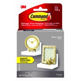 Display Ledges, Quartz Color, 2-Pk.