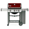 Genesis II E-330 3-Burner LP Gas Grill + Side Burner, 39,000-BTU, Crimson