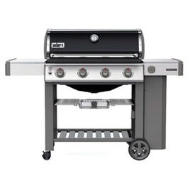 Genesis II E-410 4-Burner LP Gas Grill, 48,000-BTU, Black