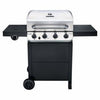 Performance Cart LP Grill With Side Burner, 4-Burner, 36,000-BTU, 475-Sq. In.