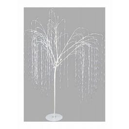 Christmas Lawn Décor, Twinkling White Willow, 800 White LED Lights, 7-Ft.