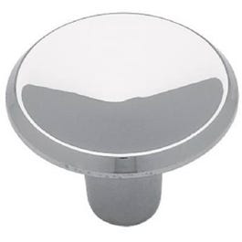 1-In. Chrome Concave Round Cabinet Knob