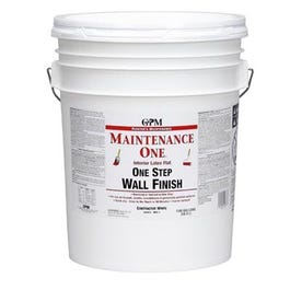 Interior Latex Paint, Contractor White, 5-Gallons