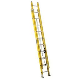 20-Ft. Extension Ladder, Fiberglass, Type I, 250-Lb. Duty Rating